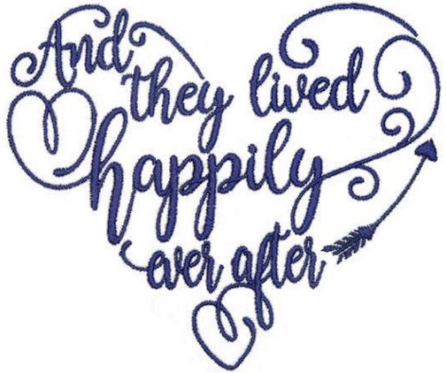 And they lived happily ever after